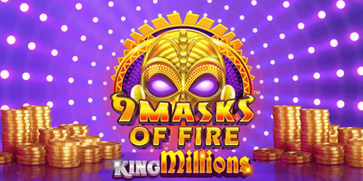 Machine à Sous 9 Masks of Fire King Millions